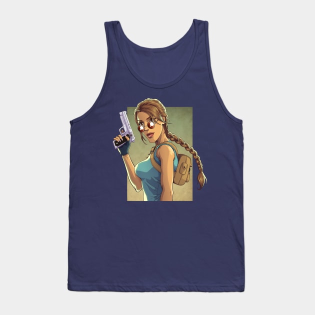 Lara Croft Tank Top by AnaMartins